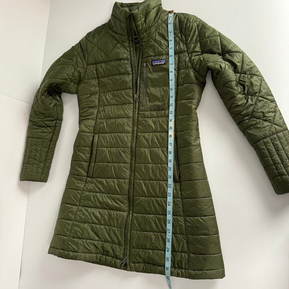 Patagonia Parka Nomad Green Jacket Size Small - Picture 2 of 14